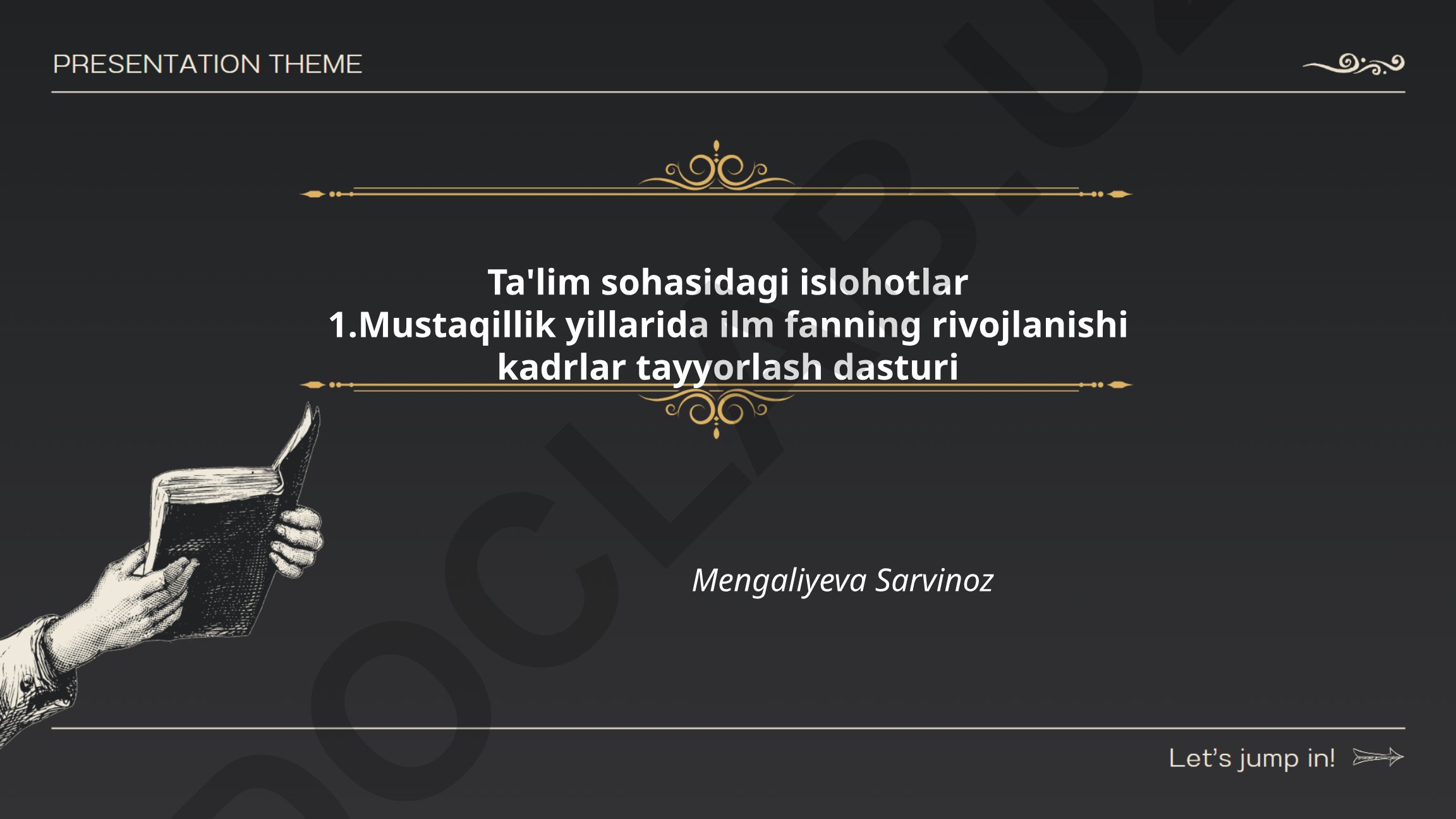 Mustaqillik yillarida ta'lim tizimi va ilm-fan rivojlanishi