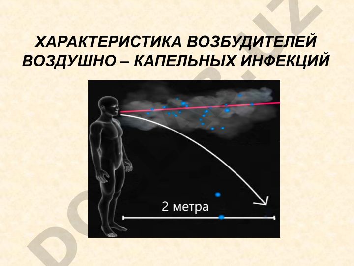 Характеристика возбудителей воздушно-капельных инфекций