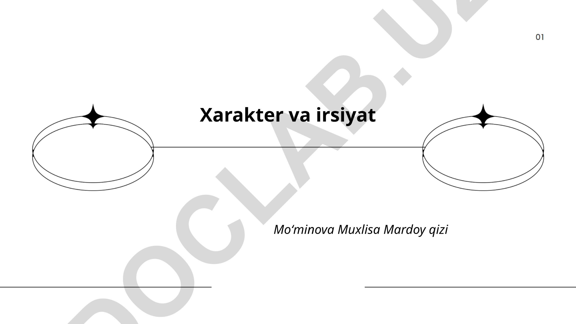 Xarakter va irsiyat