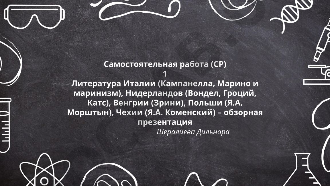 Литература Италии, Нидерландов, Венгрии, Польши и Чехии XVII века