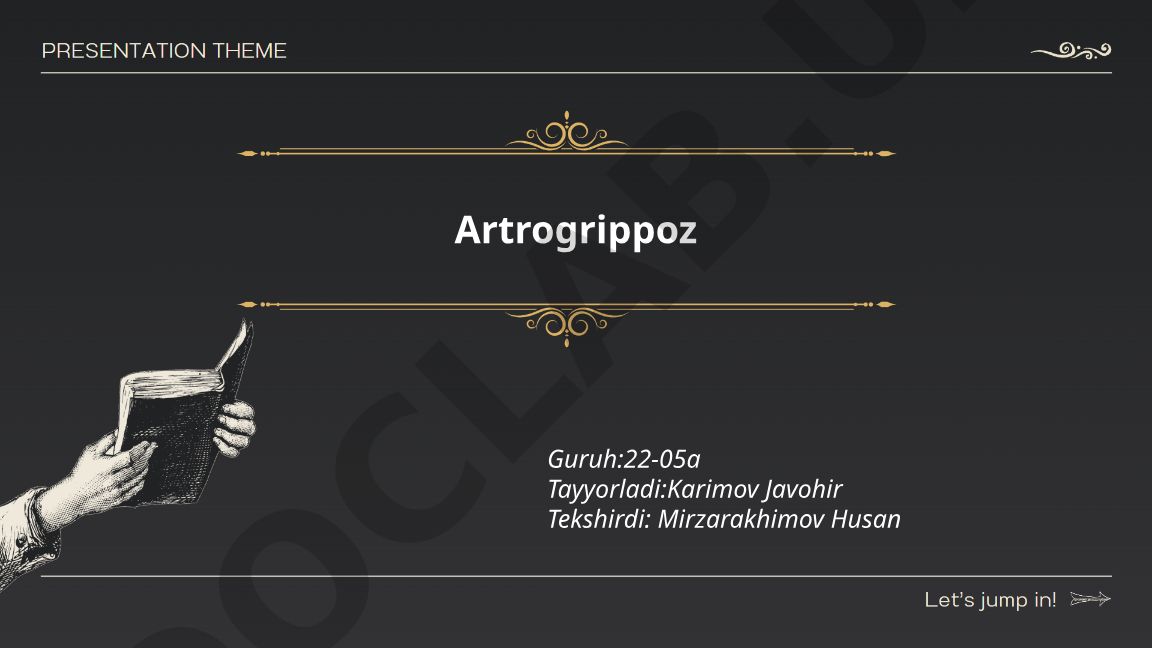 Artrogrippoz: ta'rif, turlari va klinik ko'rinish