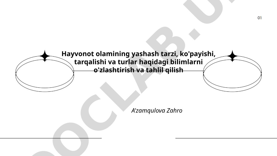 Hayvonlarning yashash muhitiga moslashuvi va adaptatsiya turlari