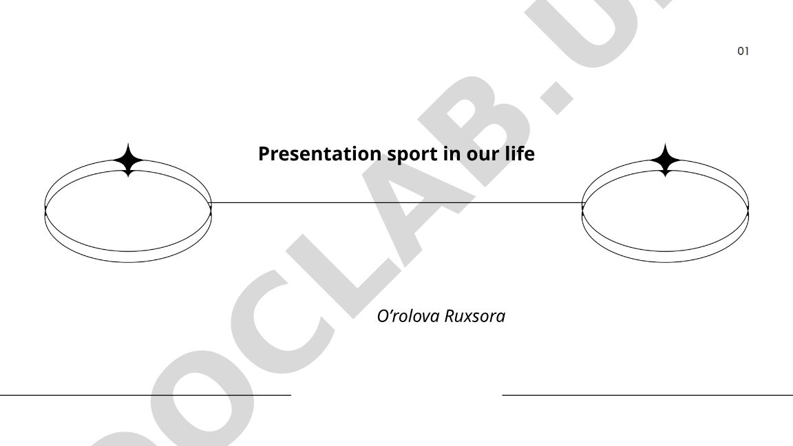 Sport in Our Life