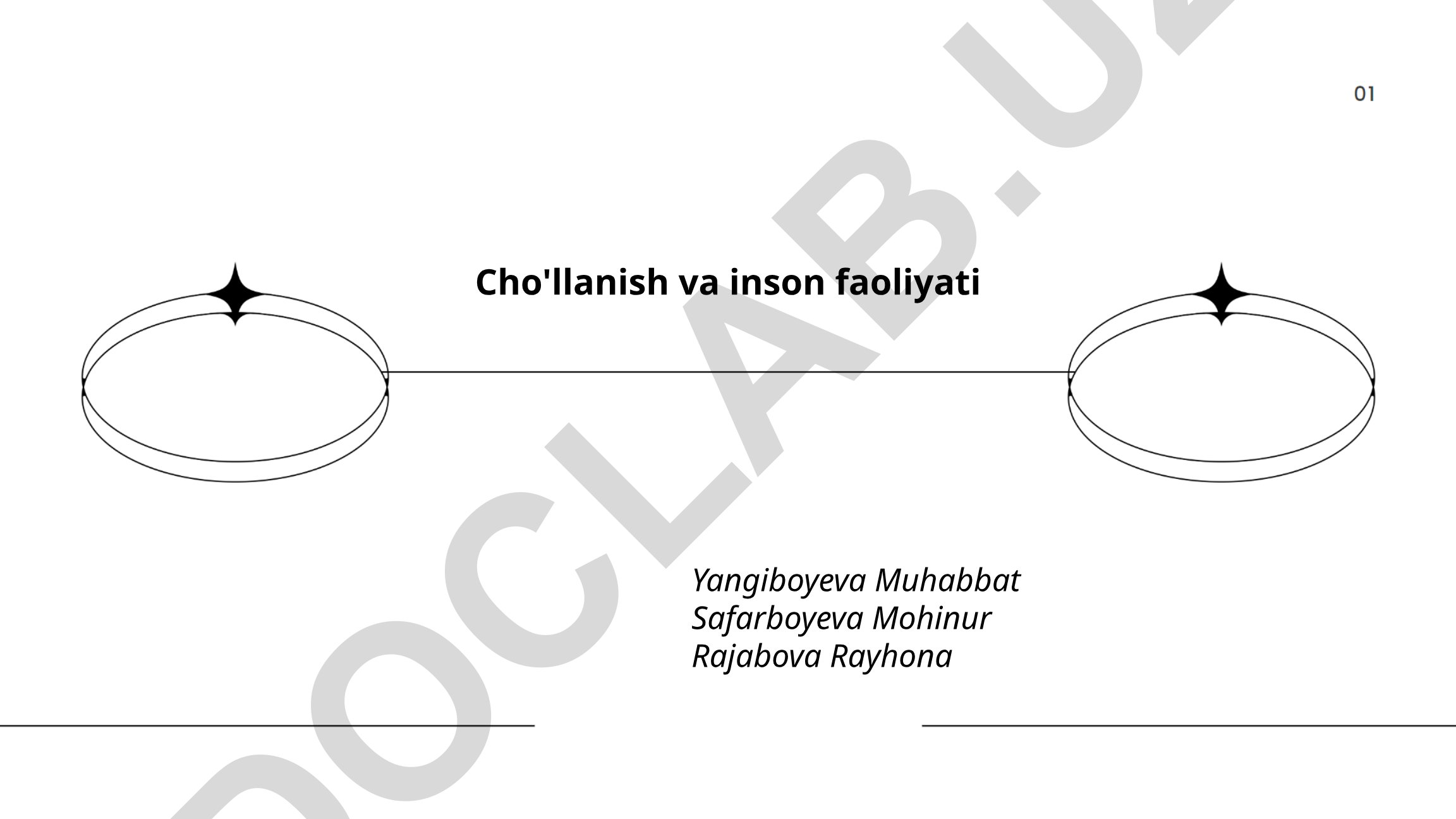 Cho'llanish va inson faoliyati