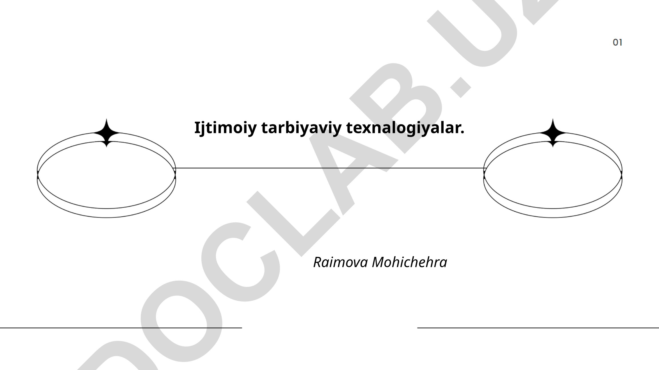 Ijtimoiy tarbiyaviy texnologiyalar