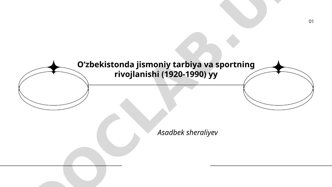 Oʻzbekistonda jismoniy tarbiya va sportning rivojlanishi (1920-1990) yy