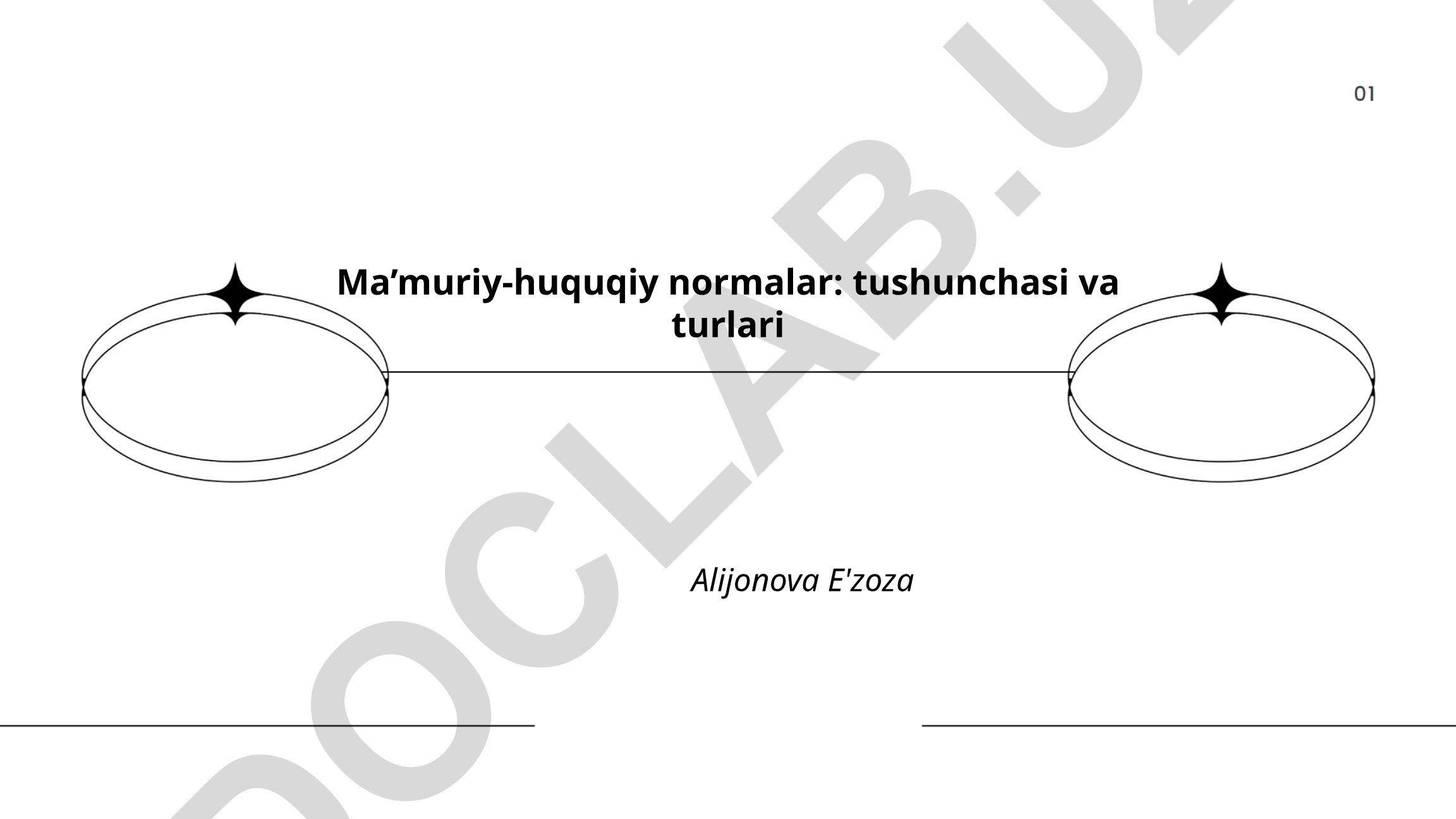 Ma’muriy-huquqiy normalar: tushunchasi va turlari