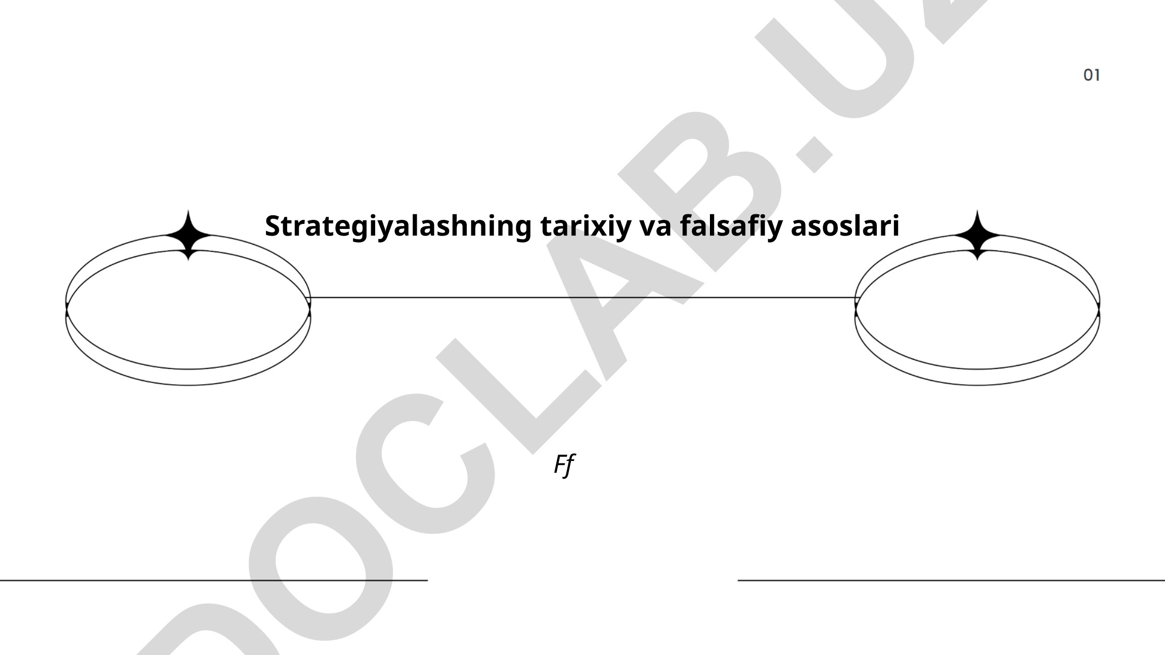 Strategiyalashning tarixiy va falsafiy asoslari