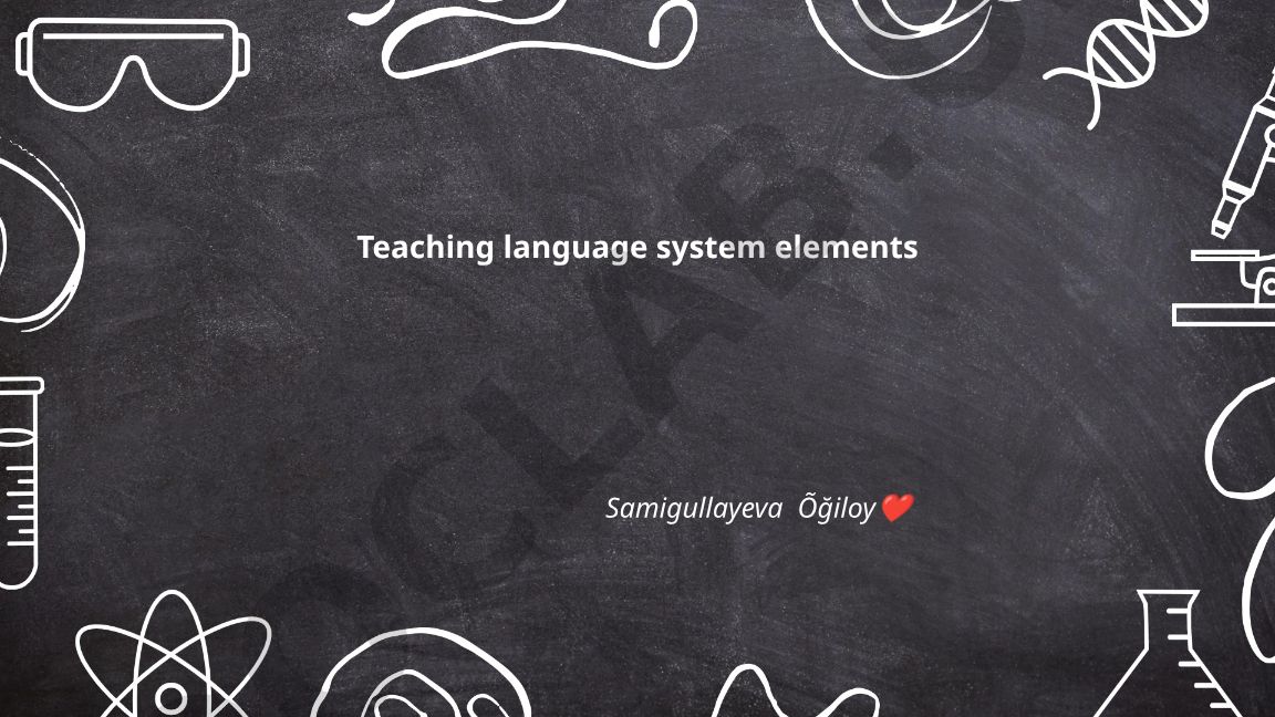 Teaching English phonology and pronunciation practice