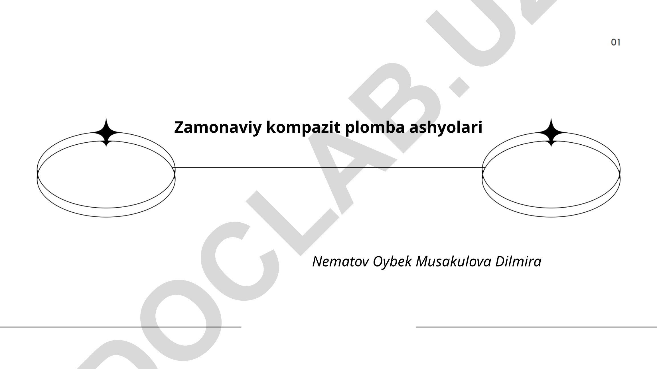 Zamonaviy kompazit plomba ashyolari