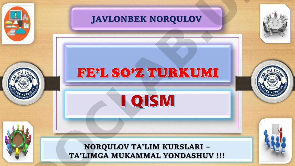 Fe'l so'z turkumi: subyekt va obyekt munosabati