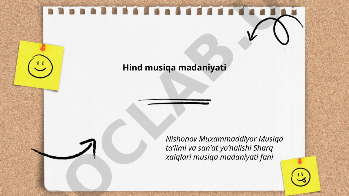 Hind musiqa madaniyatining tarixi va klassik tizimlari