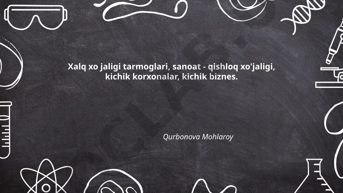 Qishloq xo'jaligida mexanizatsiya va texnologiyalarni joriy etish