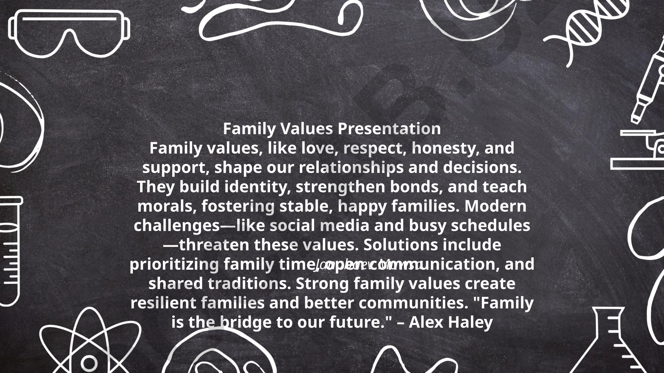 Family Values