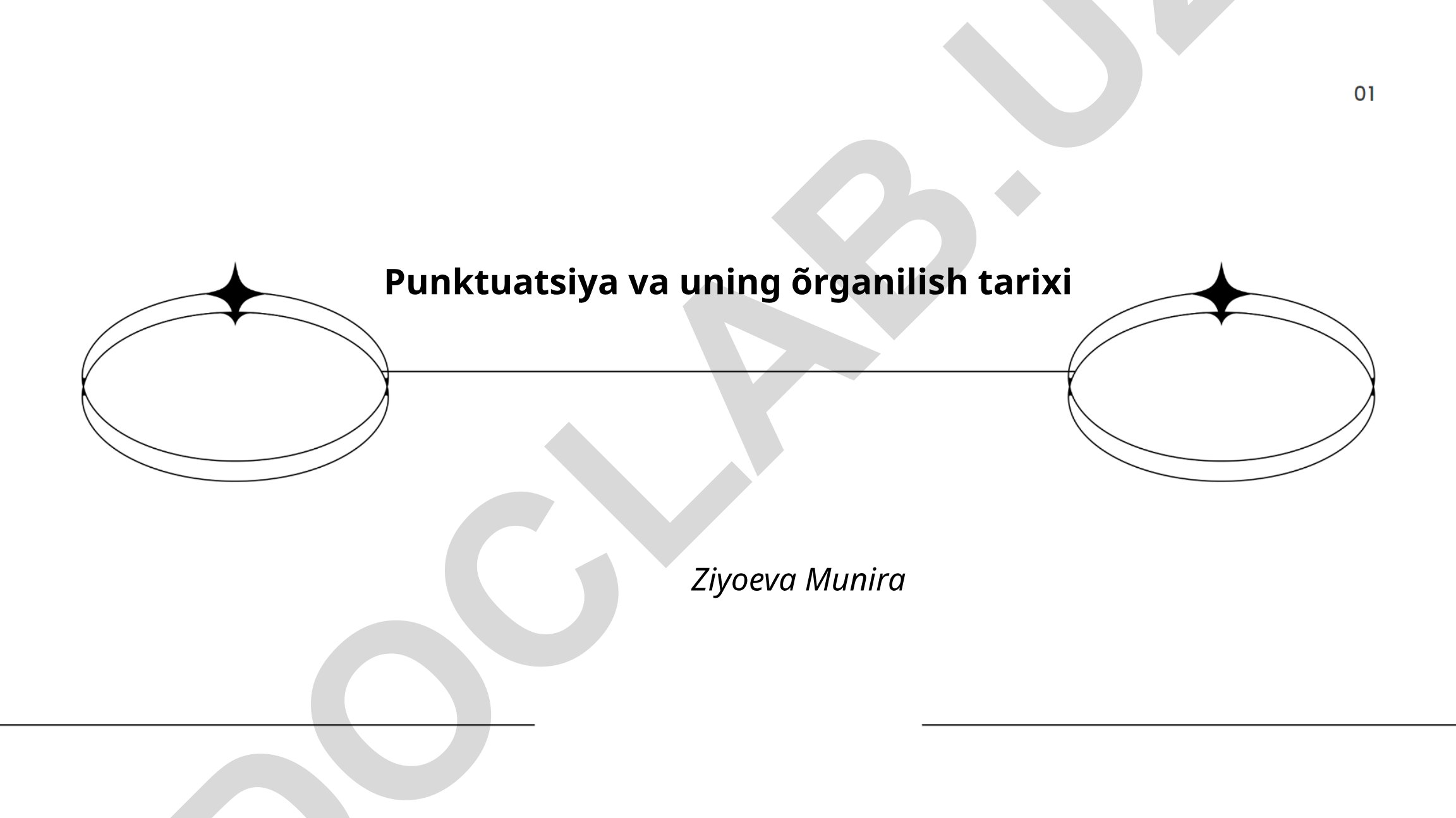 Punktuatsiya va uning õrganilish tarixi