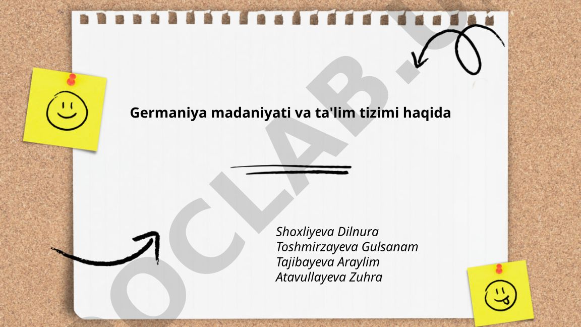 Germaniya madaniyati va ta'lim tizimi