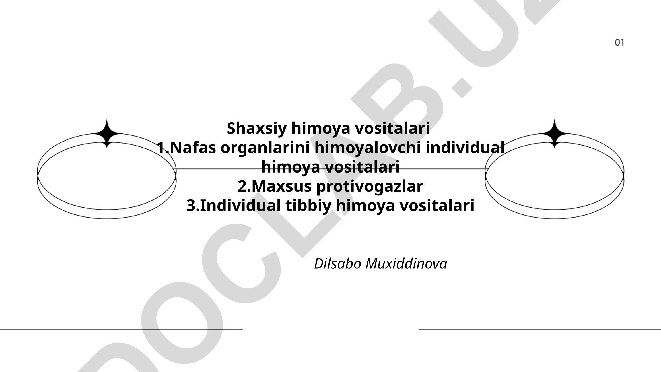 Shaxsiy himoya vositalari: nafas organlarini himoyalovchi vositalar turlari va klassifikatsiyasi