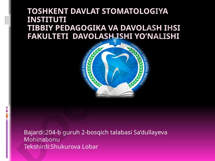 Spirometriya o’lchash usuli haqida