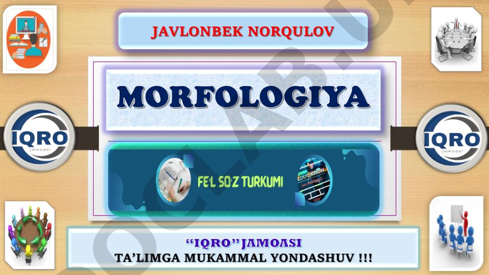 Fe'l nisbatlari va turlari