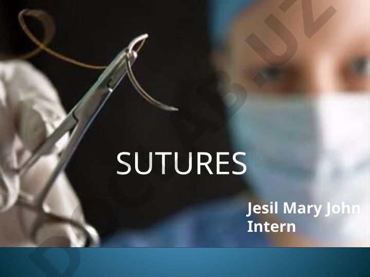 Suture Materials and Techniques in Surgery