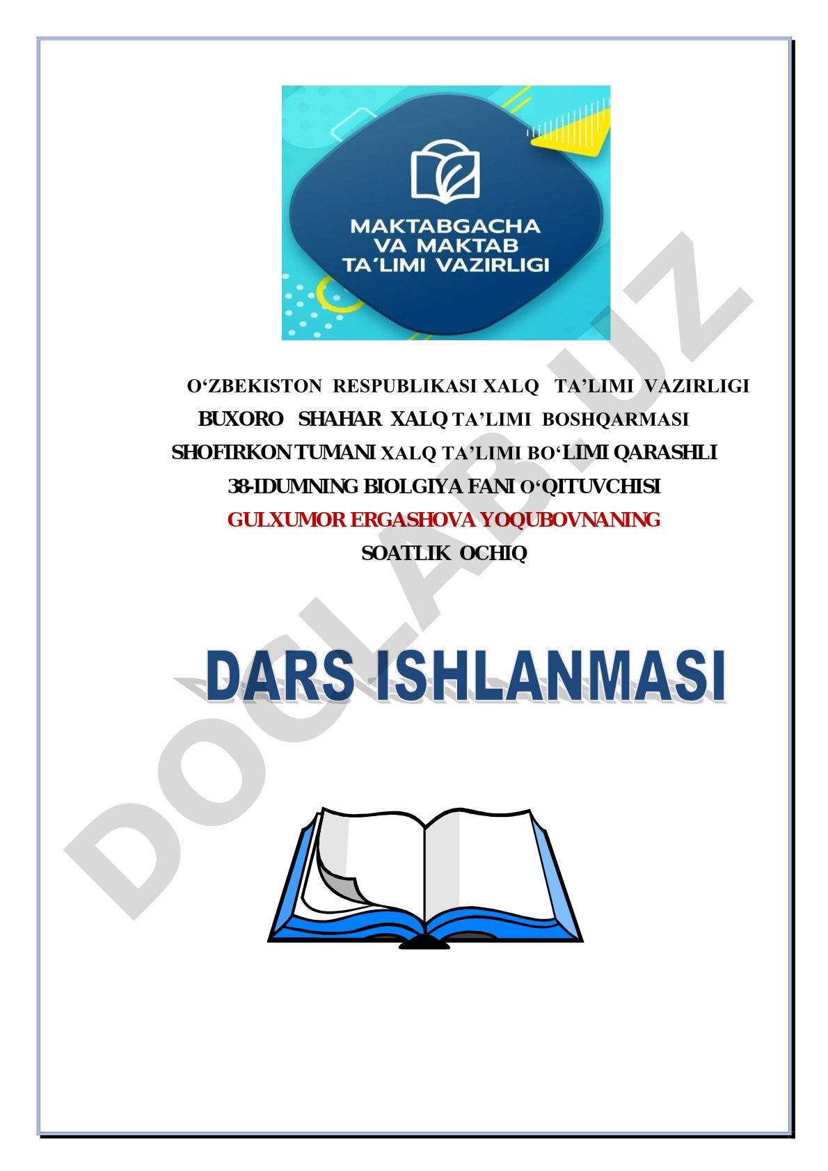 OVQAT HAZM QILISH SISTEMASI ORGANLARI