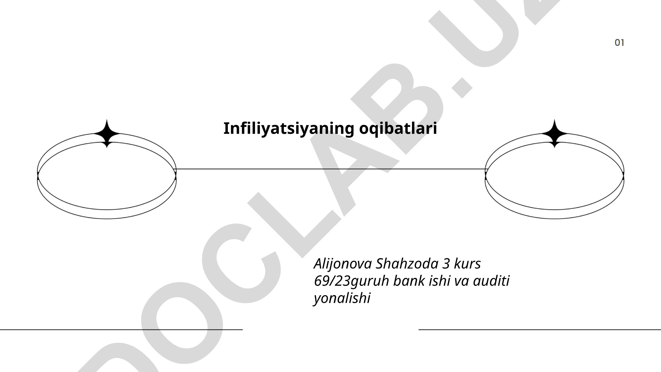 Infilyatsiyaning oqibatlari