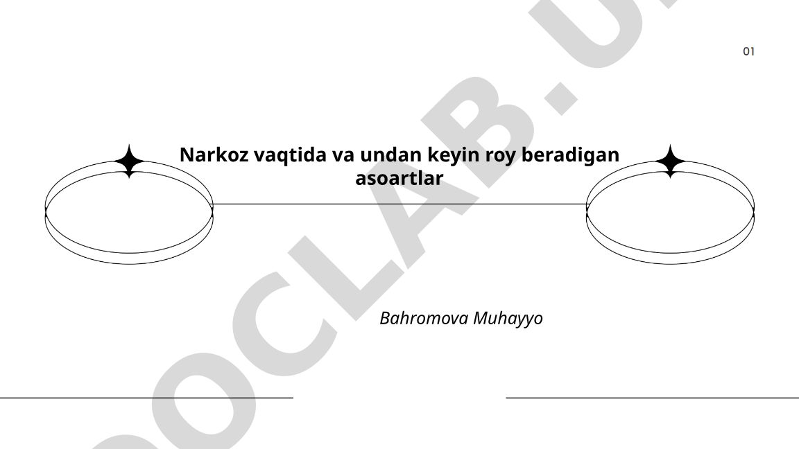 Anesteziya davrida va undan keyin ro'y beradigan asoratlar