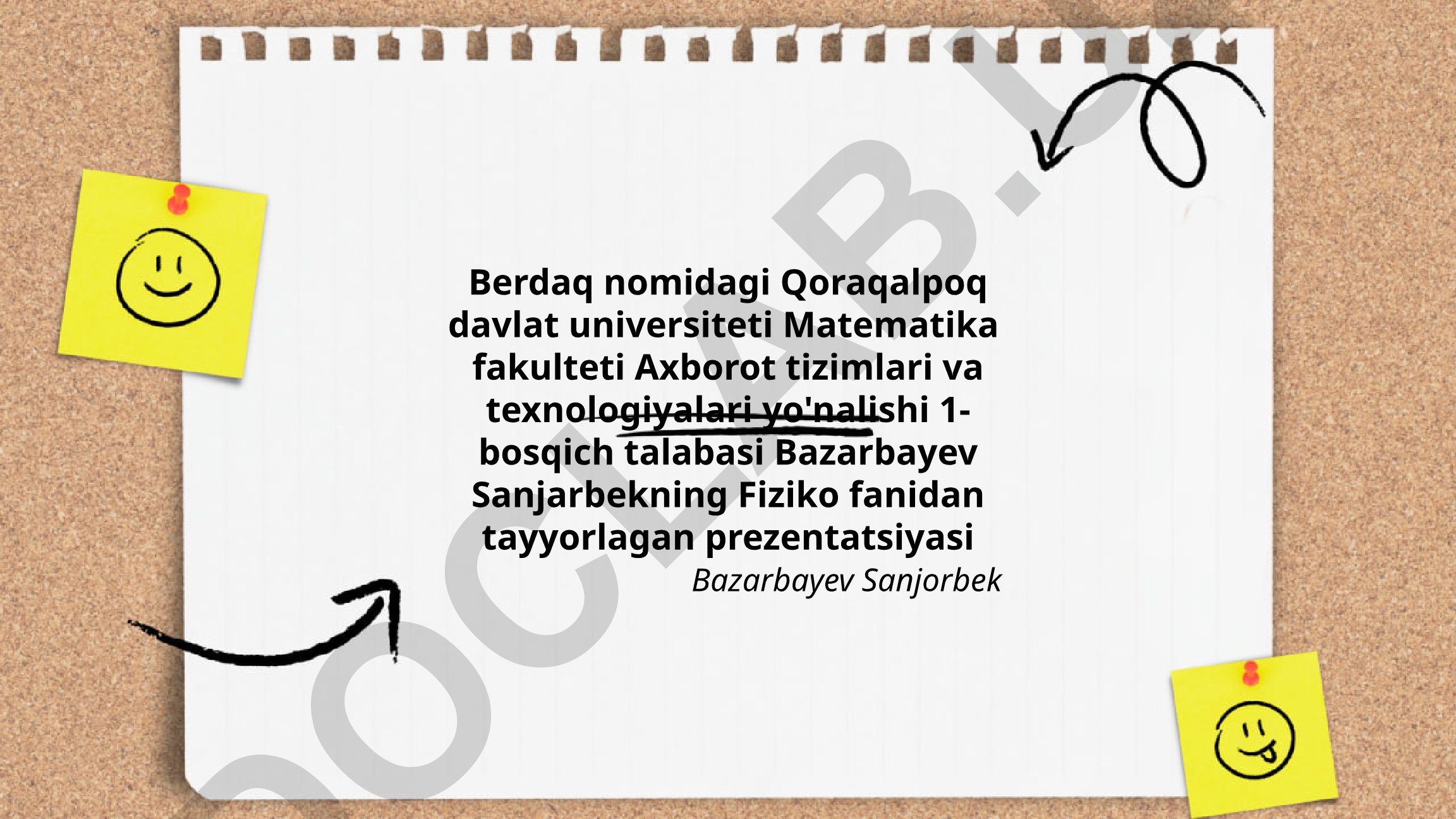 Fizik hodisalar va mexanika asoslari
