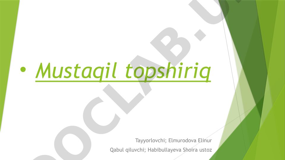 Tarjimayi hol va hujjatlarning yozilish tartibi