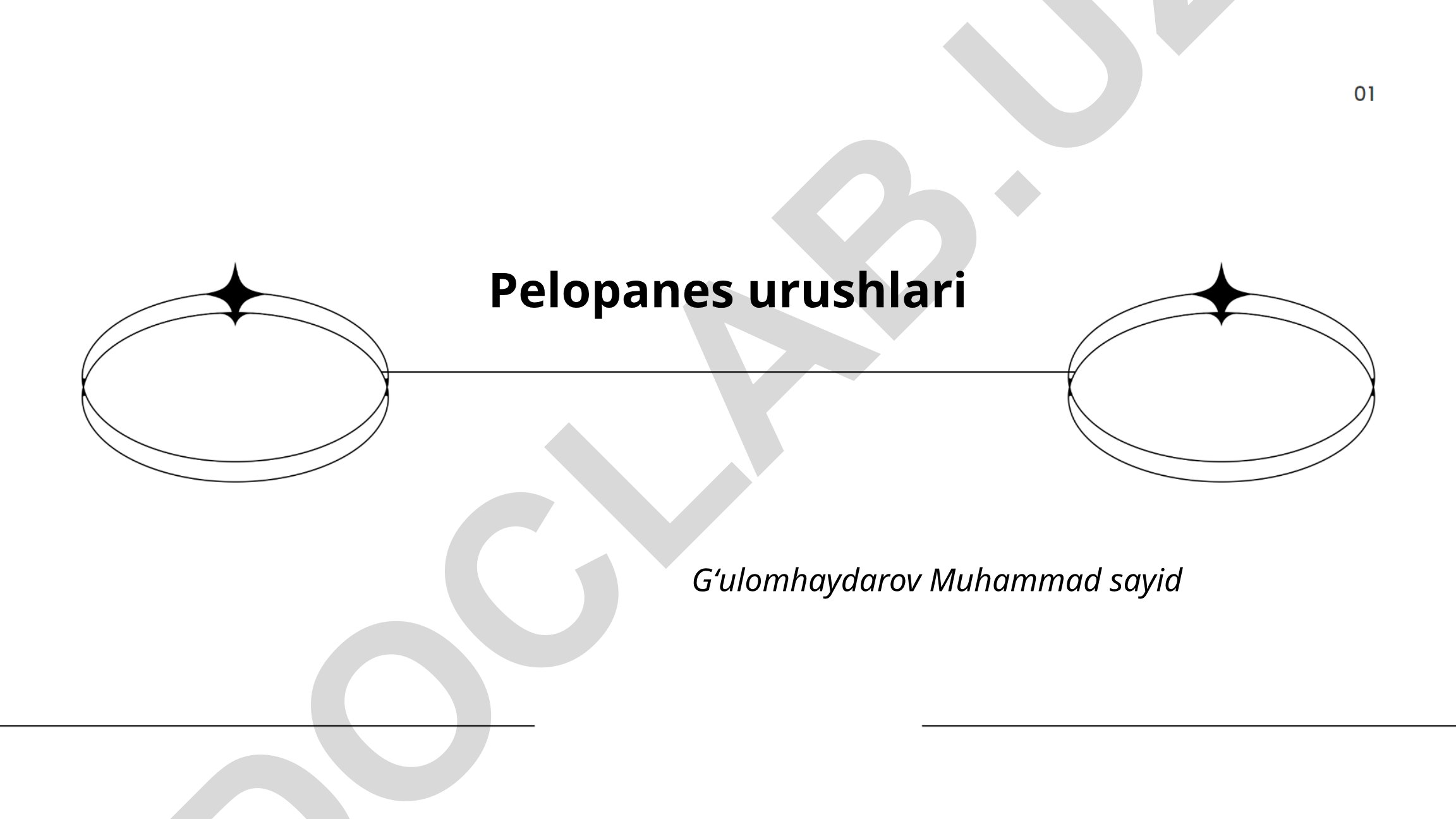 Pelopones urushlari sabablari va jarayoni