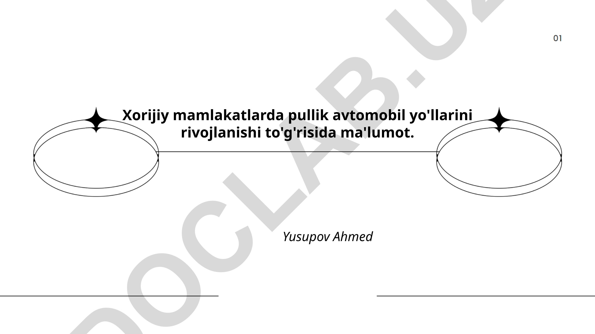 Xorijiy mamlakatlarda pullik avtomobil yo'llarini rivojlanishi