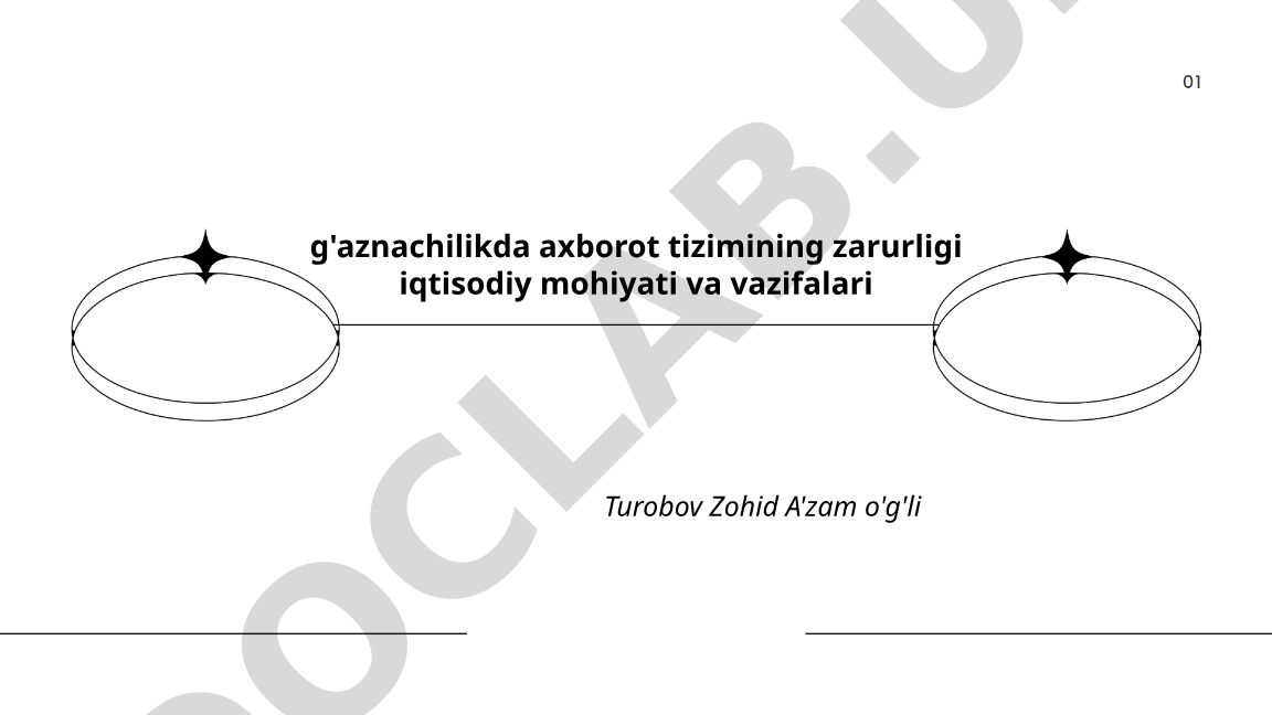 G'aznachilikda axborot tizimining iqtisodiy mohiyati va vazifalari