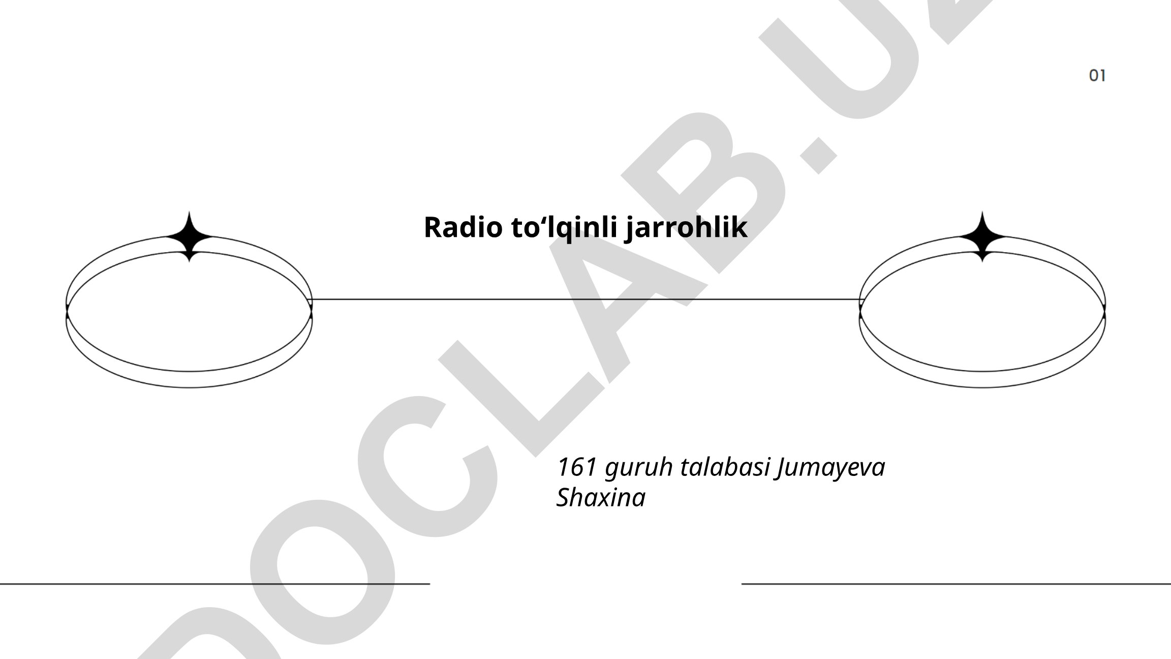 Radio toʻlqinli jarrohlikning asoslari, afzalliklari va tibbiyotda qoʻllanilishi