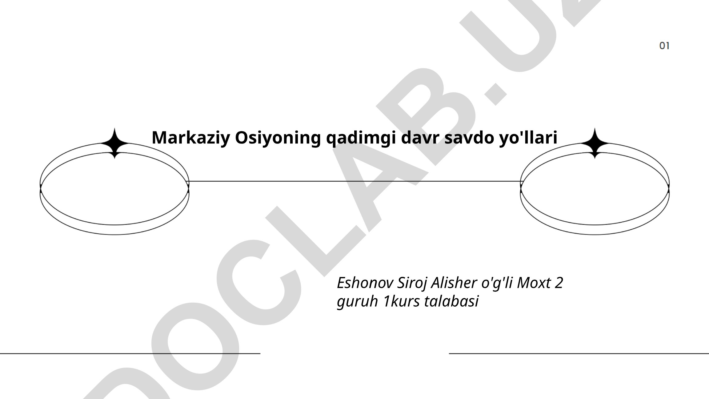 Markaziy Osiyoning qadimgi davr savdo yo'llari