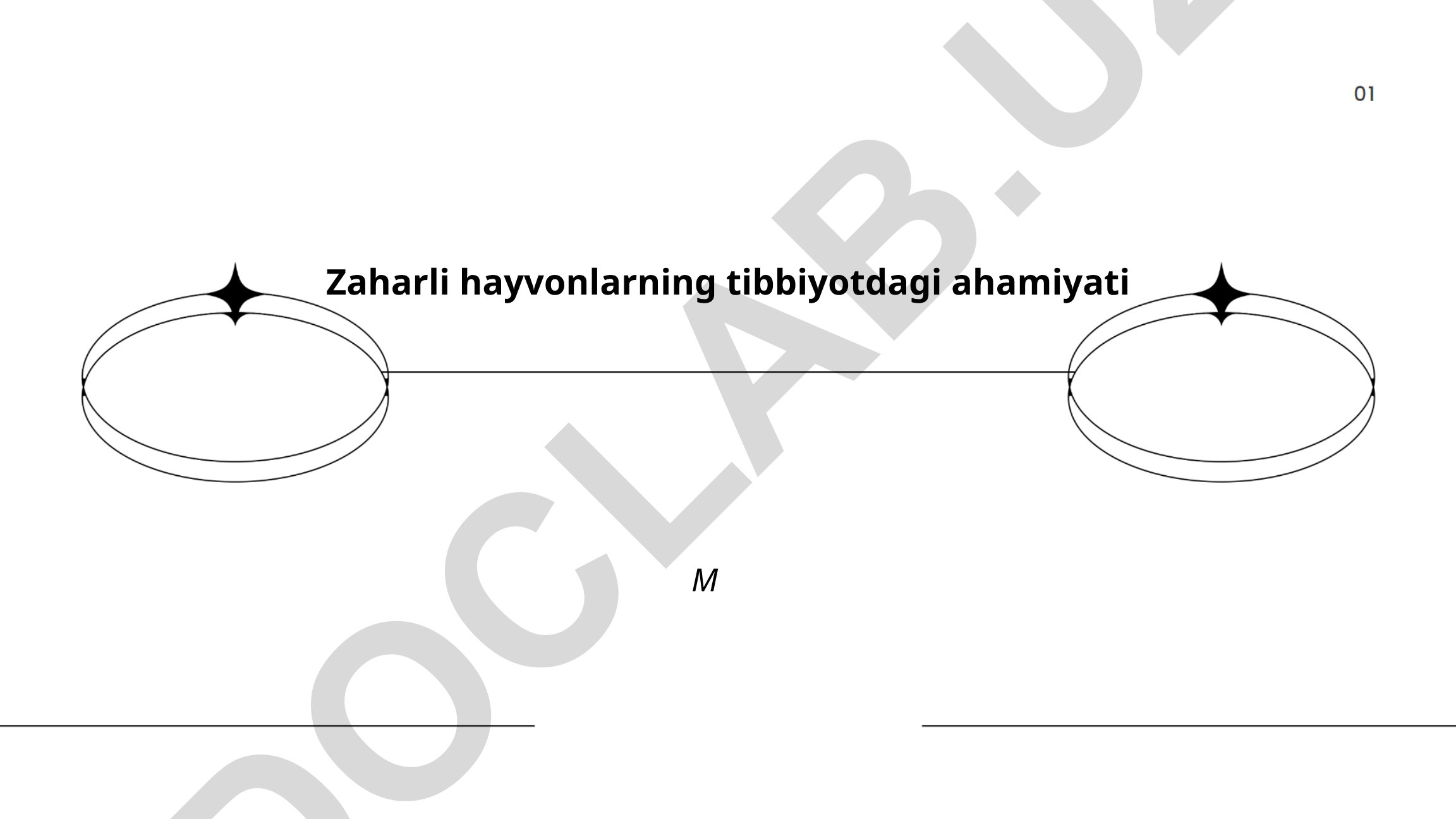 Zaharli hayvonlarning tibbiyotdagi ahamiyati