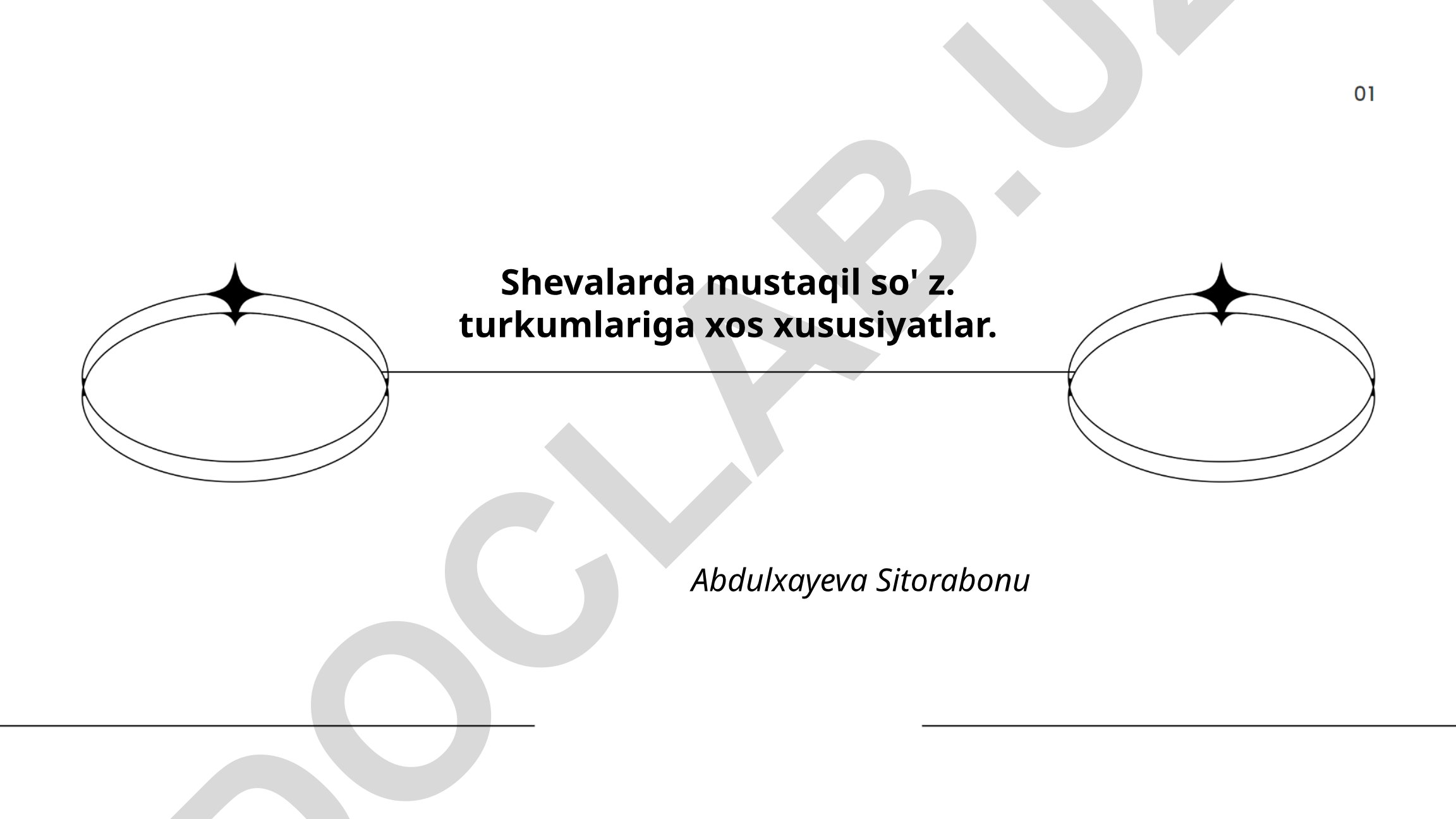 Shevalarda mustaqil so'z turkumlariga xos xususiyatlar