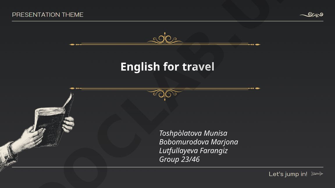 English for Travel: Airport Vocabulary and Procedures