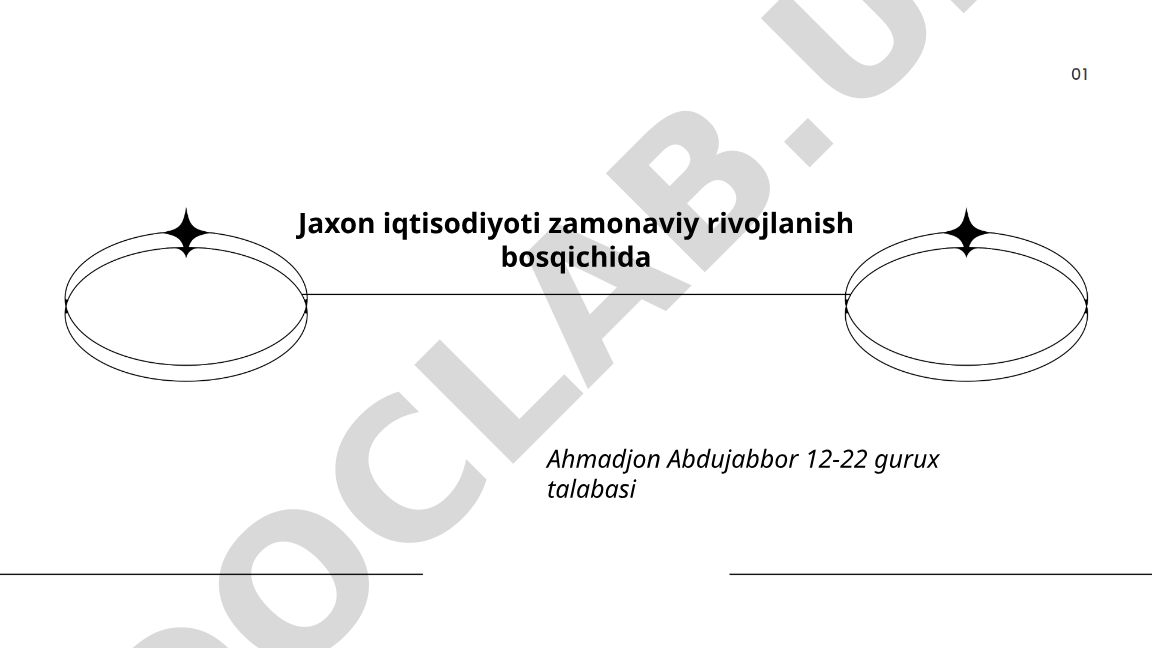 Jaxon iqtisodiyoti zamonaviy rivojlanish bosqichida