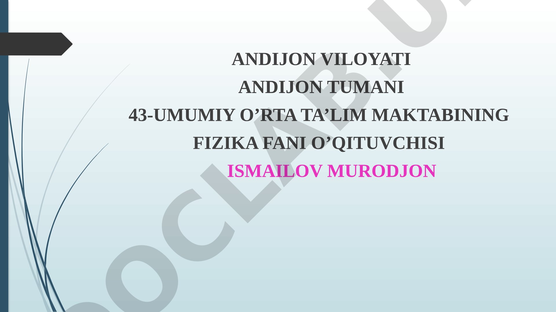 Oddiy mexanizmlar blok, qiya tekislik, vint, pona va chig'iriqning qo'llanilishi