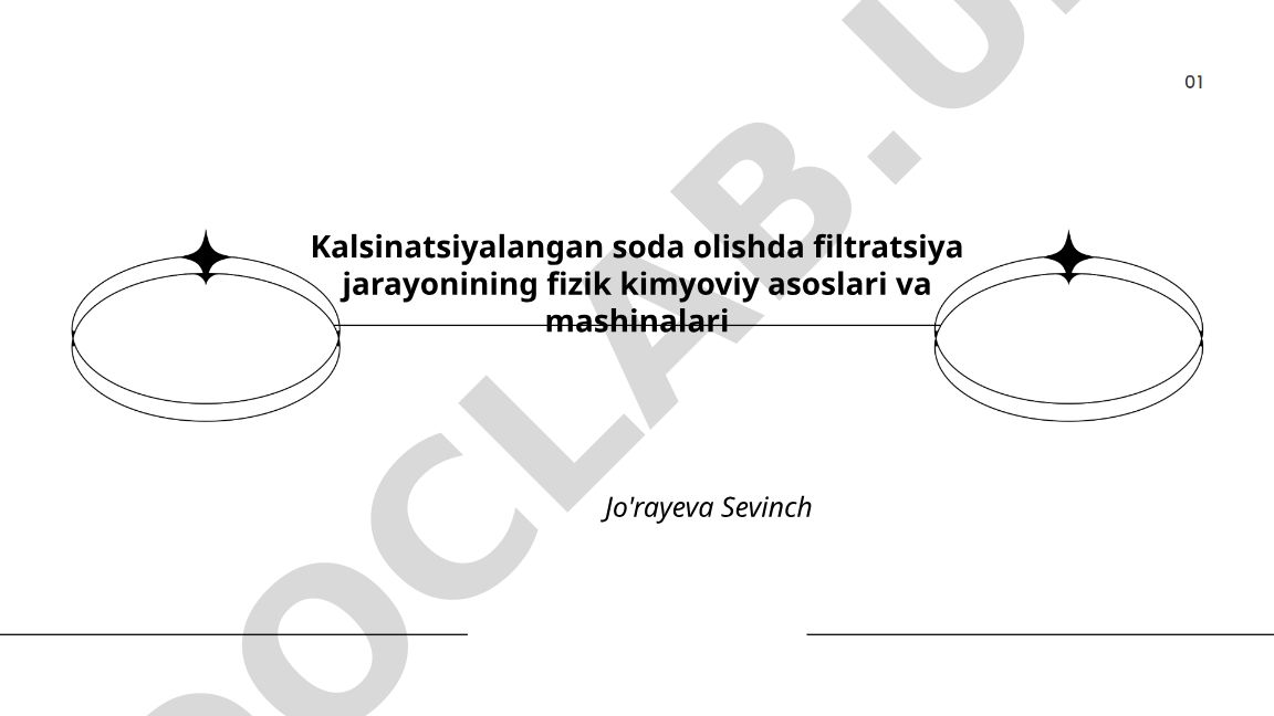Kalsinatsiyalangan soda olishda filtratsiya jarayonining fizik kimyoviy asoslari va mashinalari