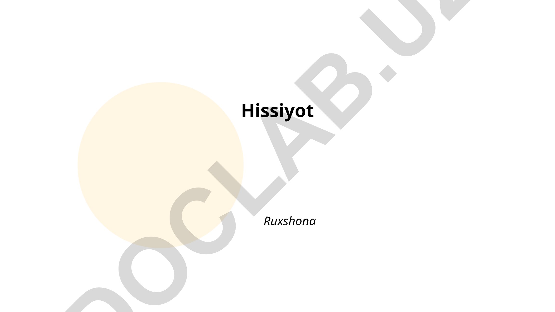 Hissiyotlar va ularning psixologik va biologik asoslari