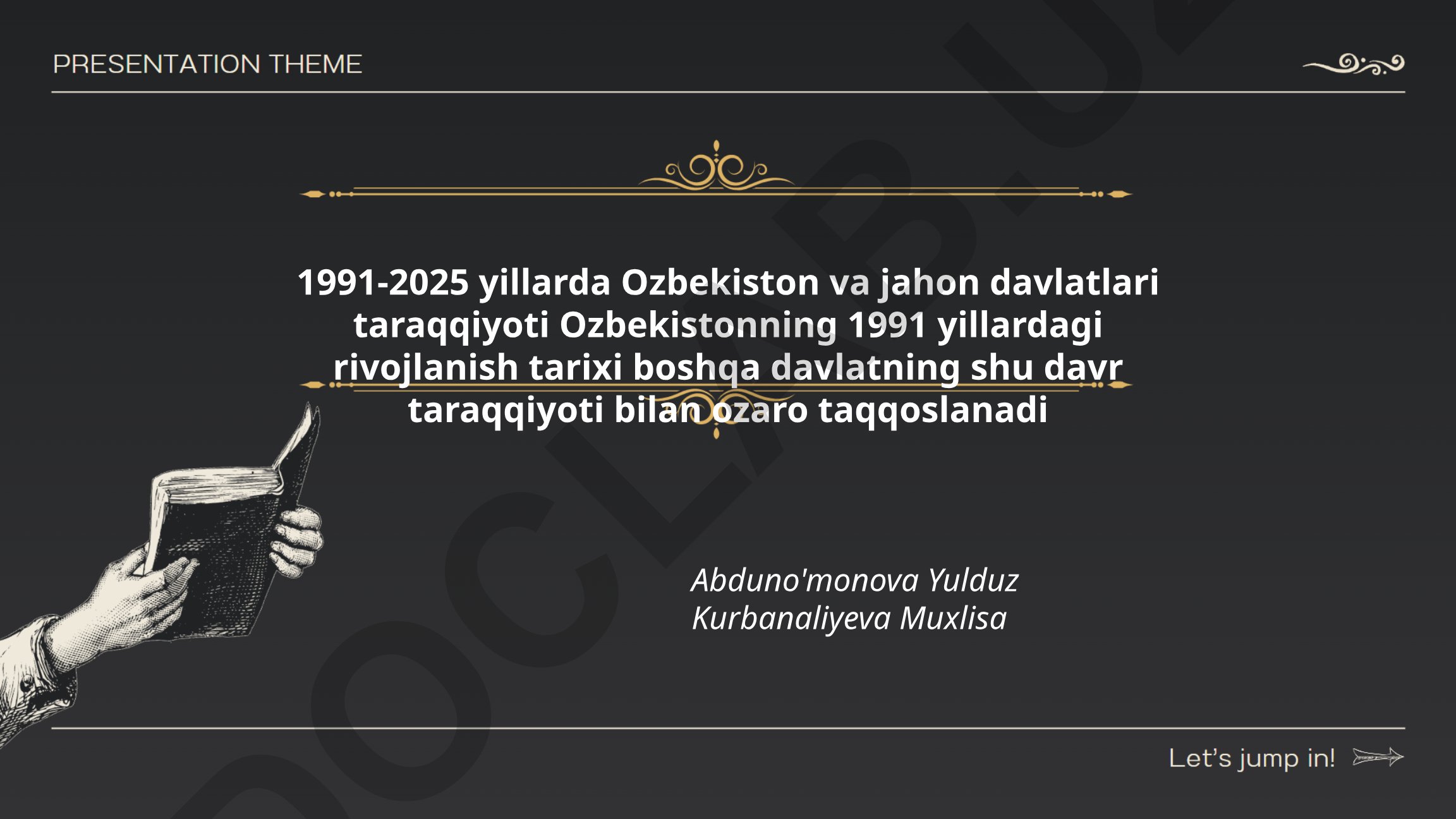 1991-2025 yillarda O'zbekiston va jahon davlatlari taraqqiyoti
