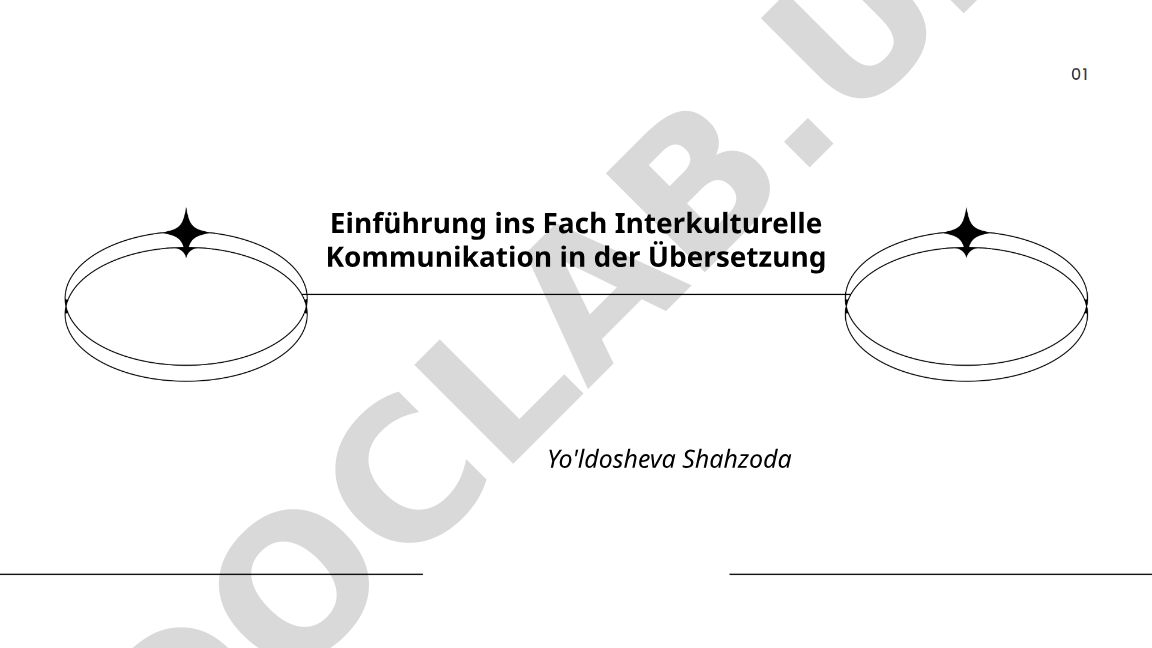 Interkulturelle Kommunikation in der Übersetzung