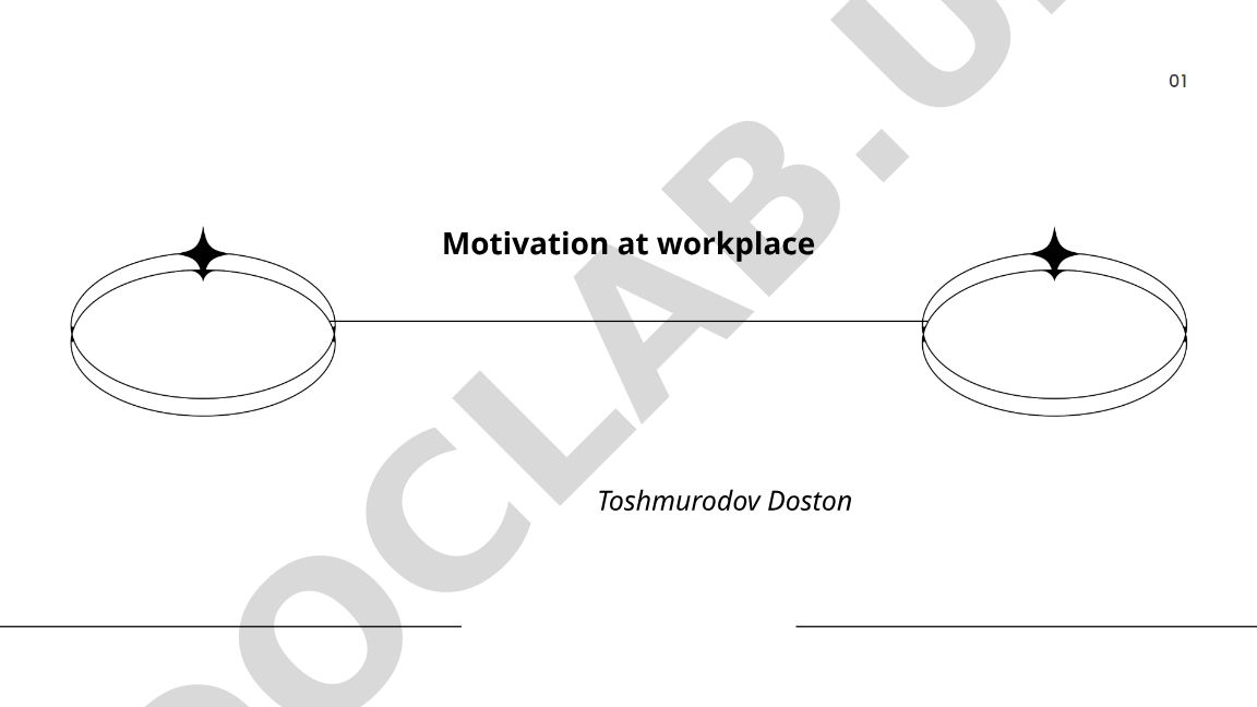 Intrinsic vs extrinsic motivation at workplace