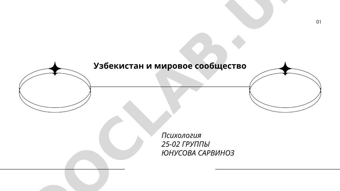 Узбекистан и мировое сообщество: внешняя политика и международные отношения