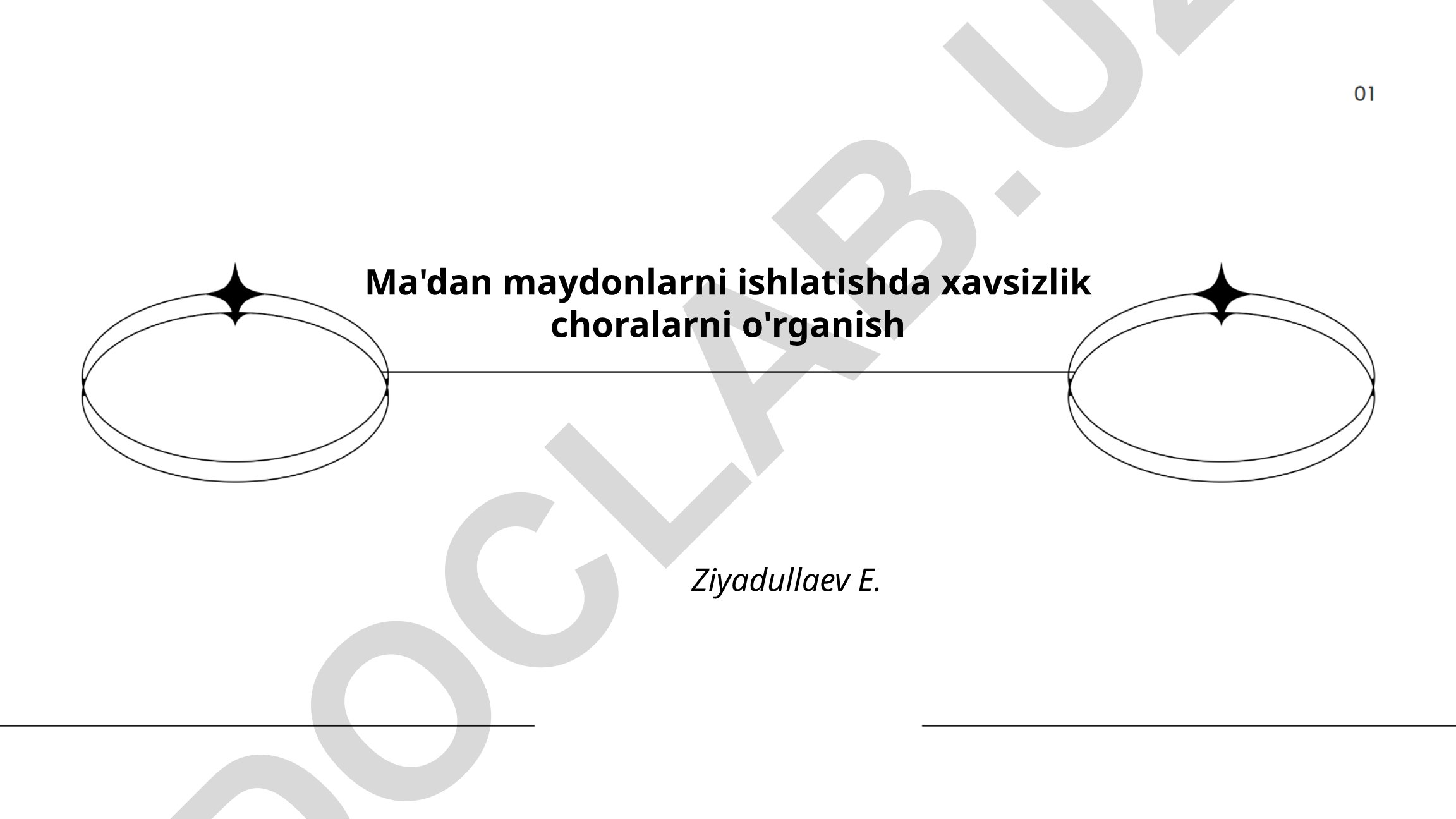 Ma'dan maydonlari ishlatishda xavfsizlik choralari