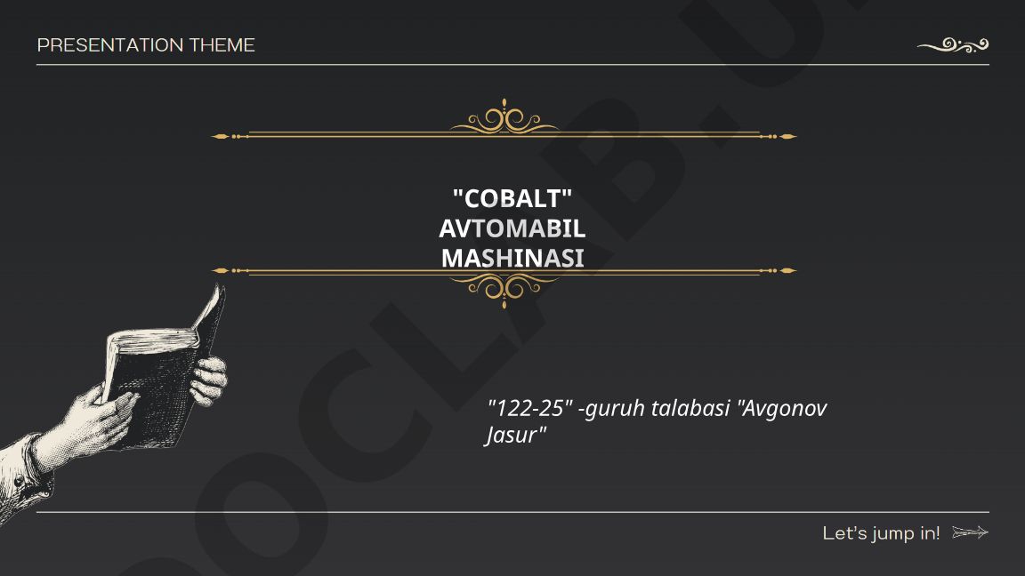 Chevrolet Cobalt avtomobilining tarixi va texnik xususiyatlari