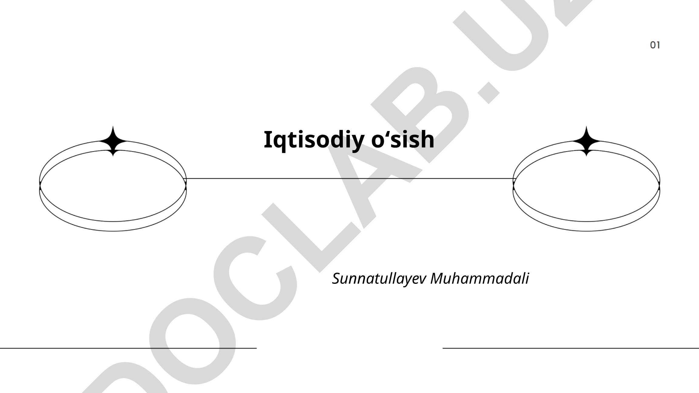 Iqtisodiy oʻsishni oʻlchash va nazariyalari