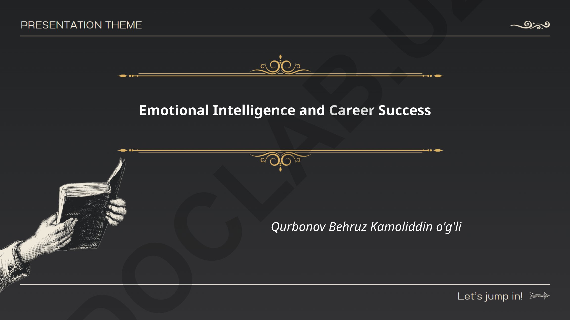Emotional Intelligence and Career Success