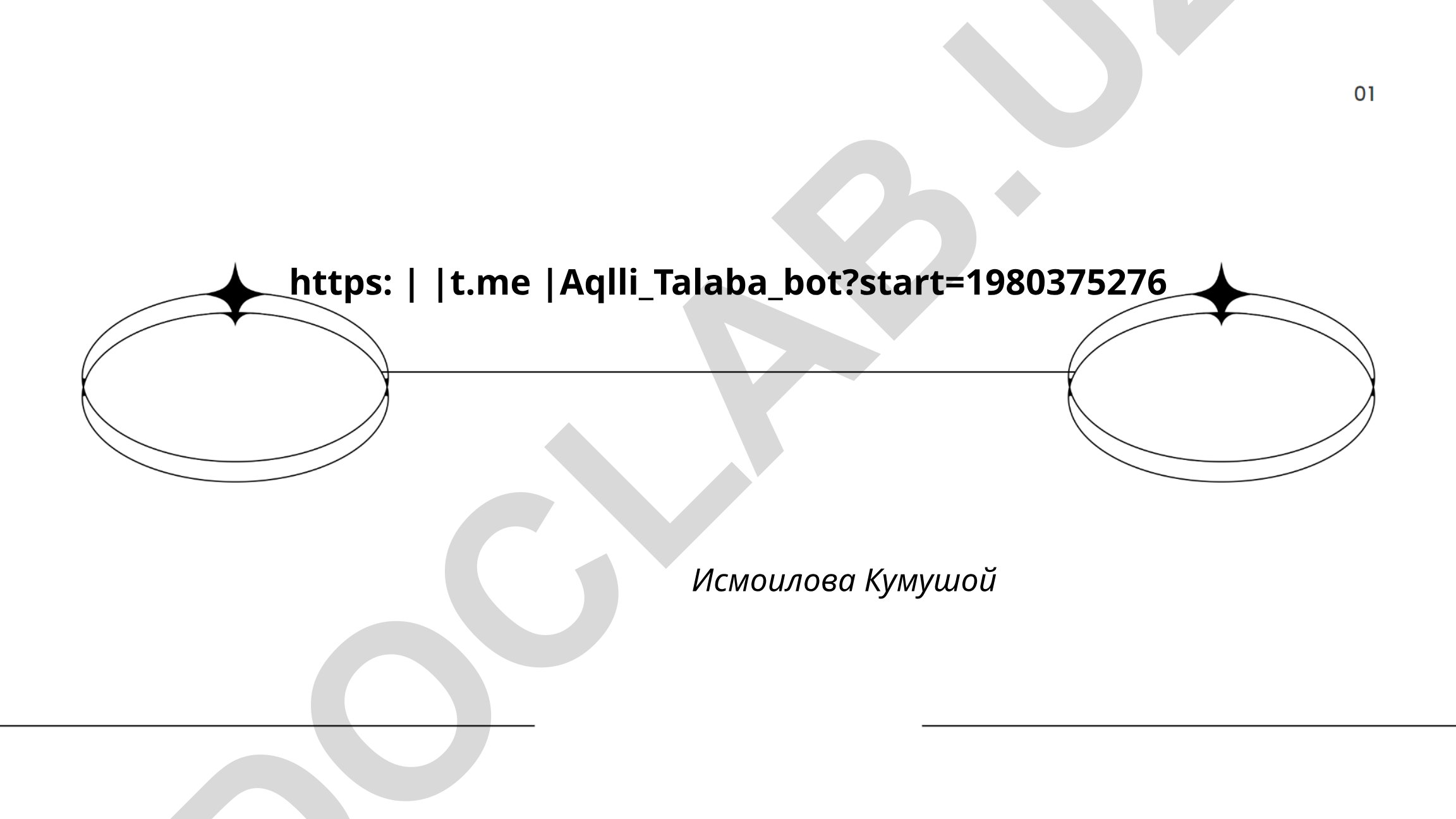Aqlli Talaba boti orqali ro'yxatdan o'tish va imtihonlarga tayyorgarlik